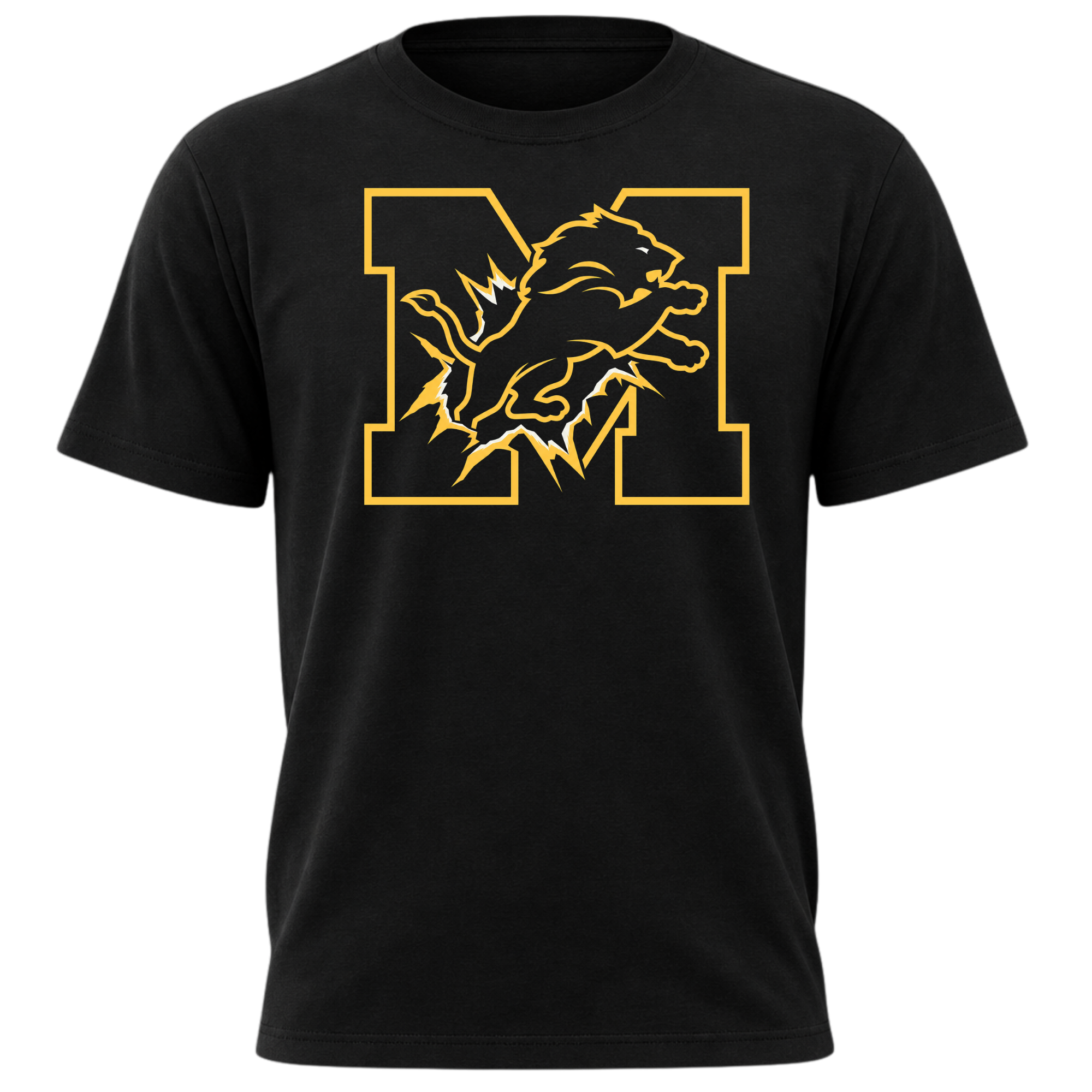 Meadowdale Lions Black T-Shirt