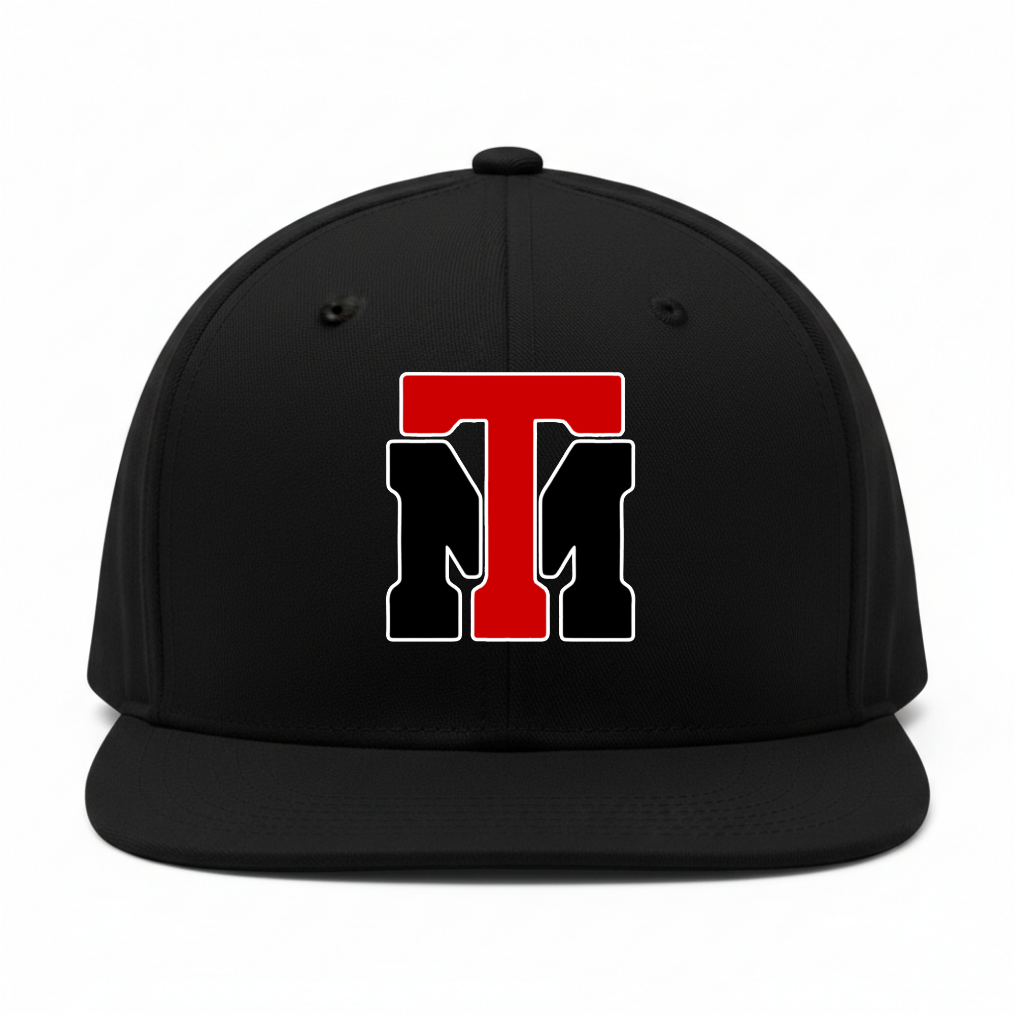 Trotwood TM -Red T Black M White outline