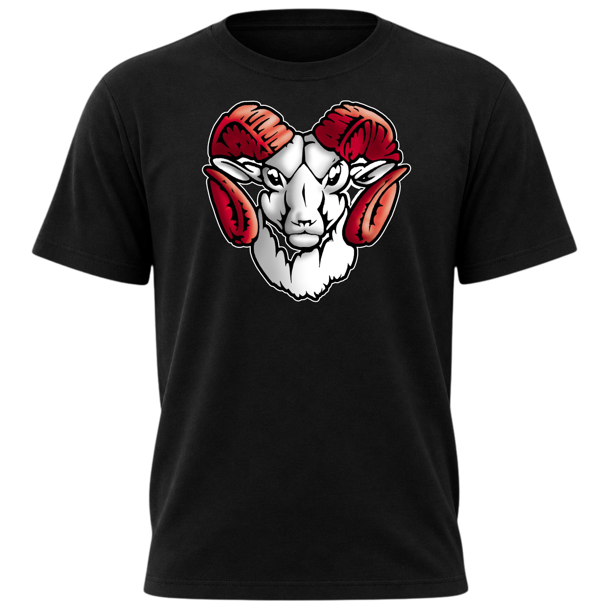 Trotwood Big Ram Head T Shirt