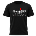 Black Horror Villains T-shirt