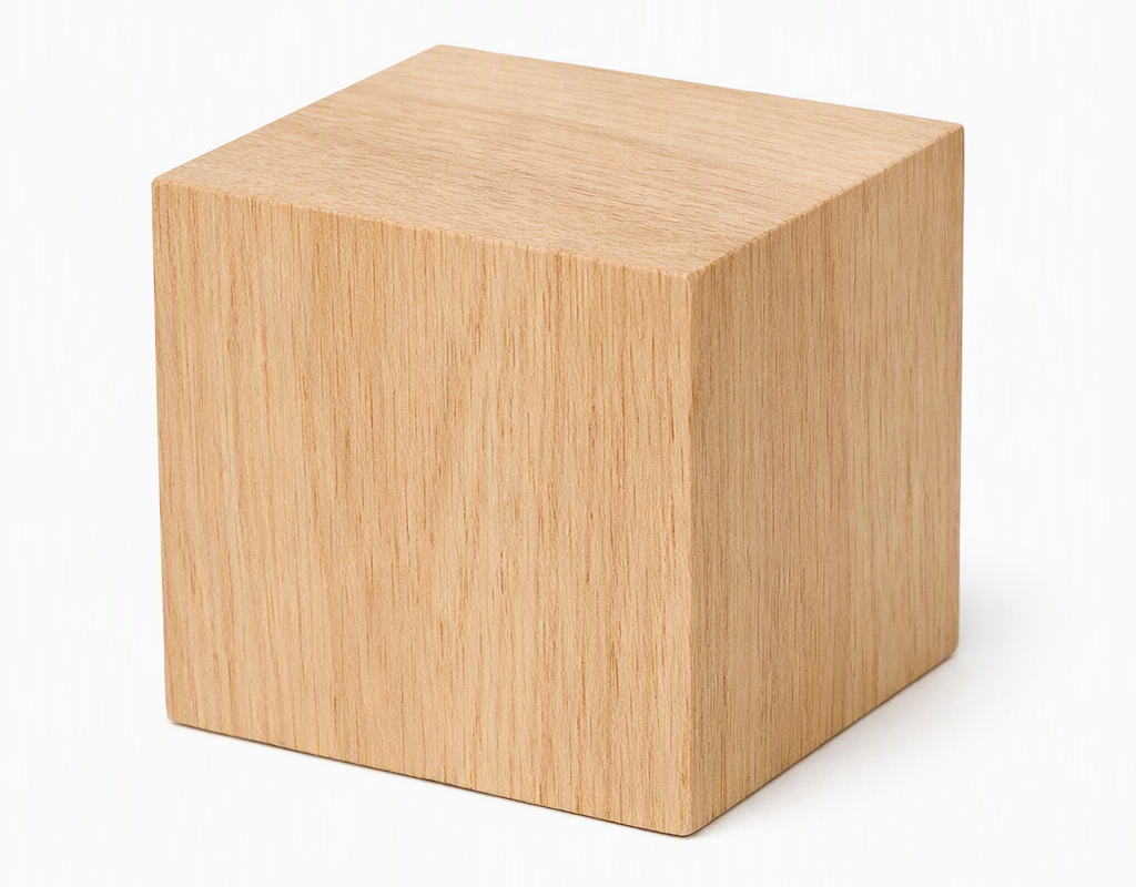 3” Wooden Block