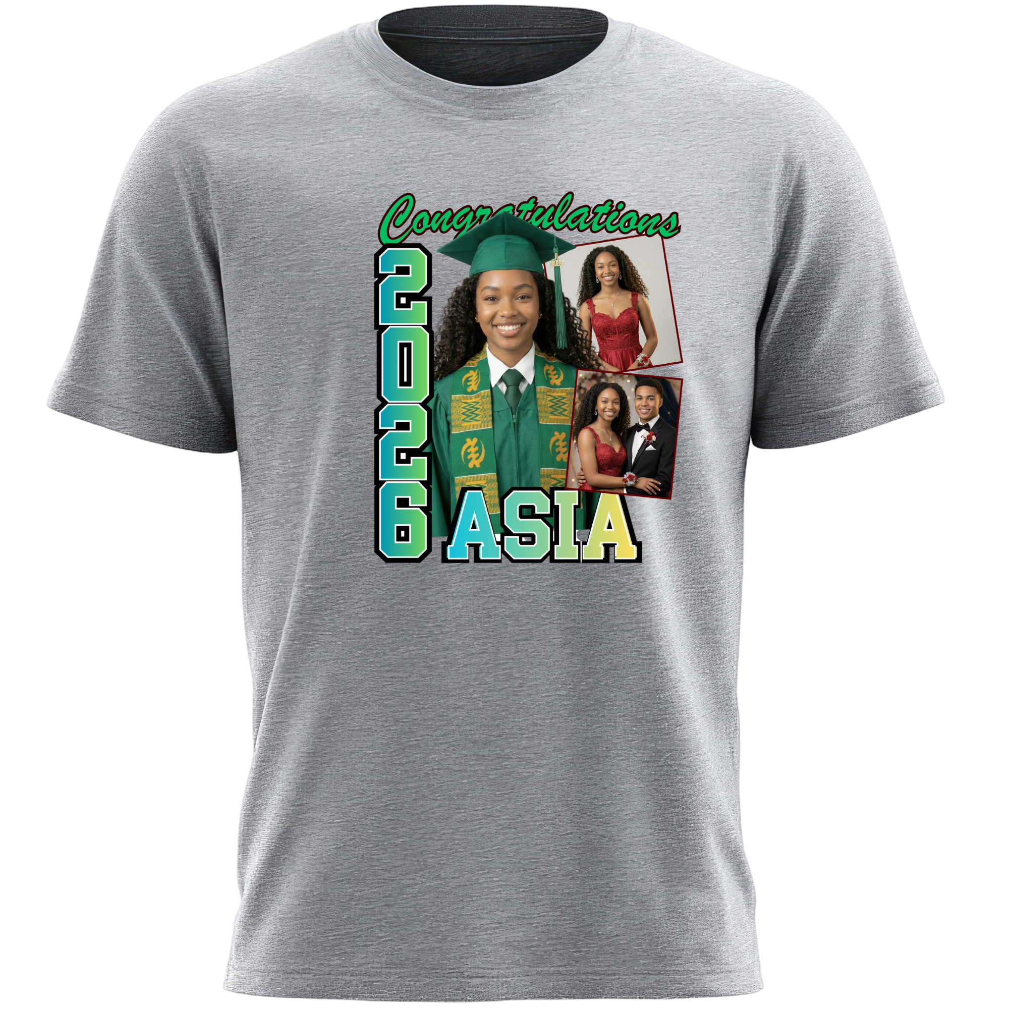 Personalized Graduation T-Shirt Template #3