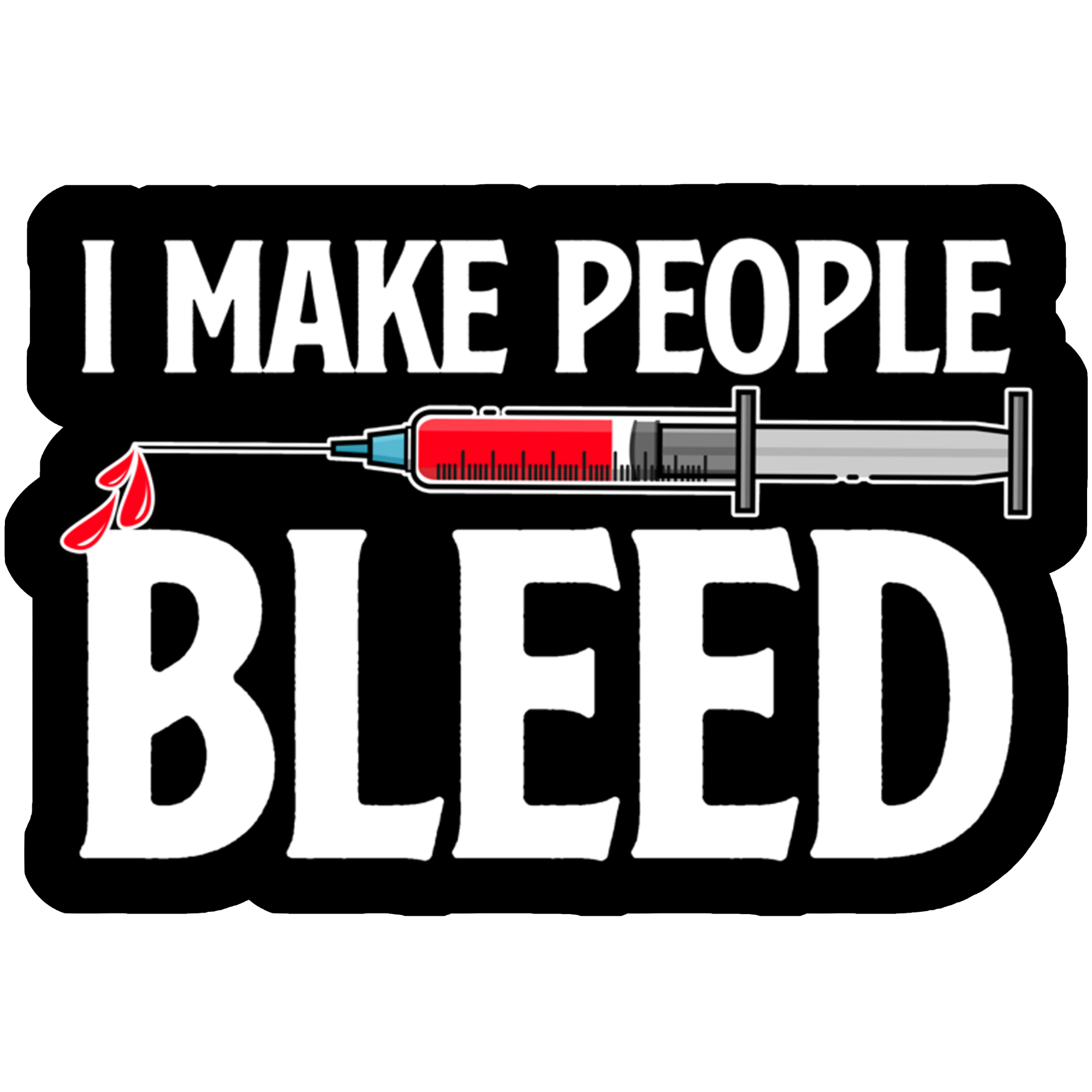 I'm not a magician but I make blood dissapear